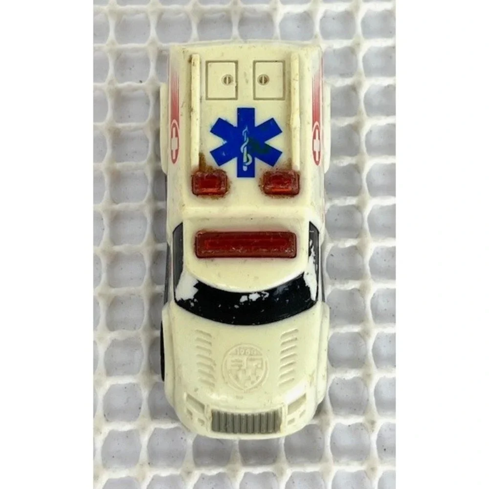 1994 Hot Wheels Ambulance-white Emergency‎ vehicle